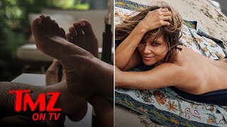 Halle Berry Hints At New Romance With Mystery Man's Feet | TMZ