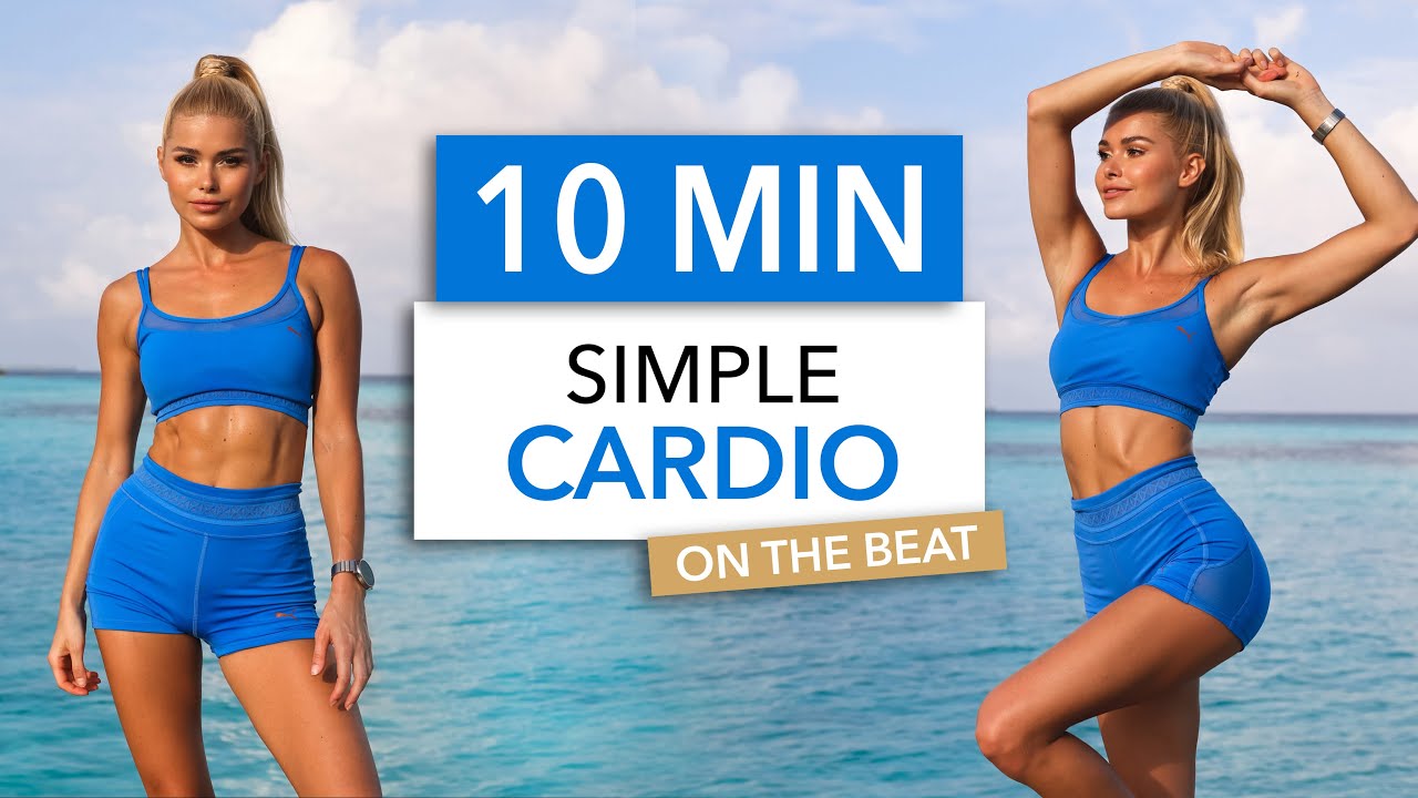 10 MIN SIMPLE CARDIO   On The Beat I not embarrassing suitable for public places easy to follow