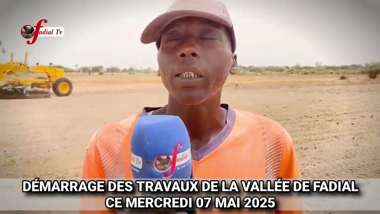 Démarrage des travaux de la vallée de fadial