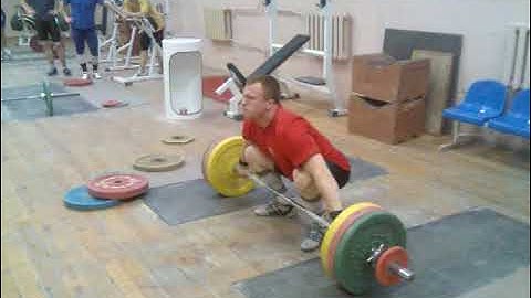 Sergii Putsov Training Power SNATCH 130 kg