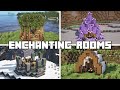 Minecraft  enchanting room design ideas tutorial