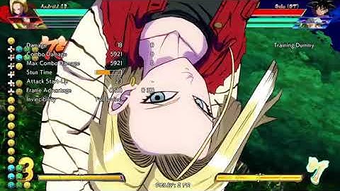 Android 18 Corner Combo