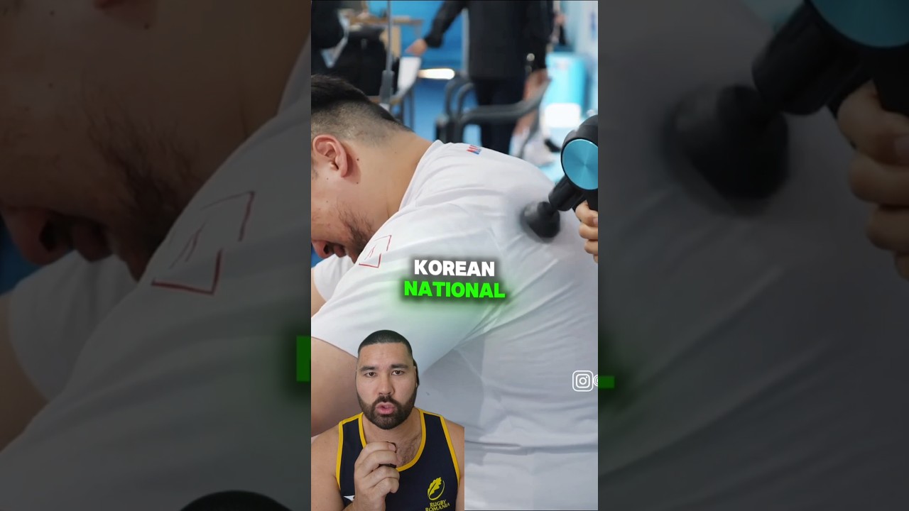 South Korean National Weightlifting Team Warm-Up