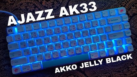 50$ MOD AJAZZ AK33 AKKO BLACK