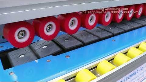 MY06D automatic mini MDF double pvc edge trimmer manual edge banding machine