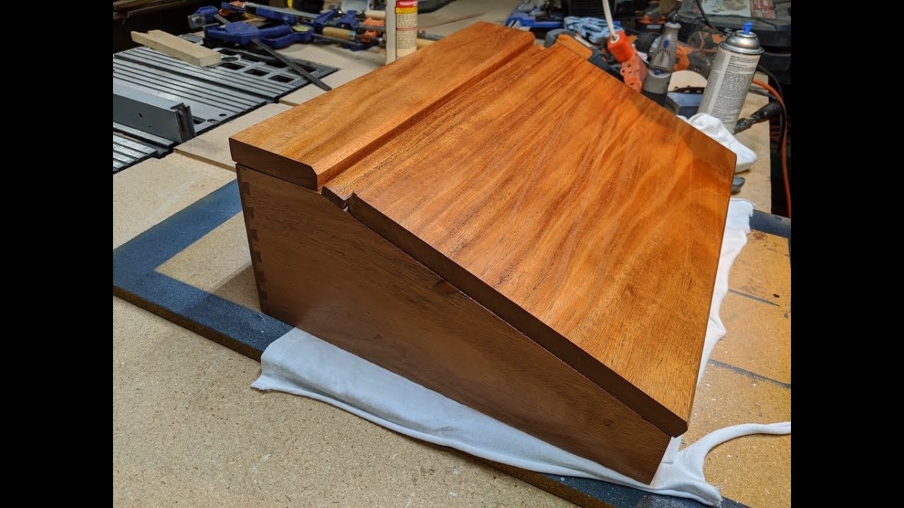 Building A Mahogany Campaign Lap Desk Youtube