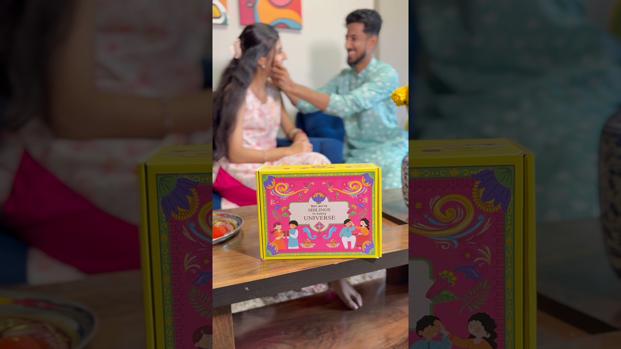 Raksha Bandhan Hamper for Sister #rakshabandhan #rakshabandhangift #rakhigifts