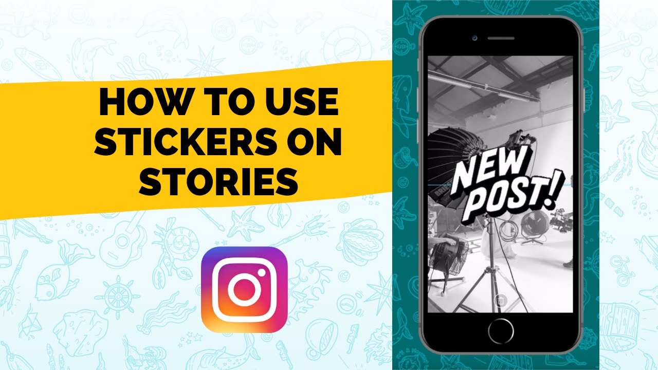 How to add Stickers to Instagram Story [Instagram Tips 2021] YouTube