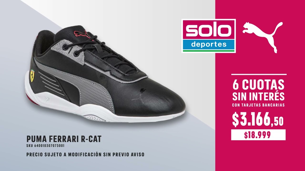Puma Scuderia Ferrari R-Cat - Solo Deportes - YouTube