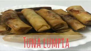 Tuna Lumpia | Canned Tuna Lumpia | Lumpiang Shanghai | Home Cooking | Delata Serye | Tipid Ulam Tips