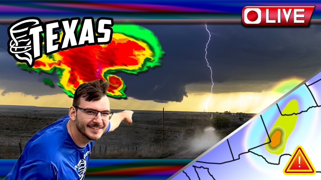 🔴West Texas Tornado Threat As It Happened - LIVE STORM CHASER! - YouTube