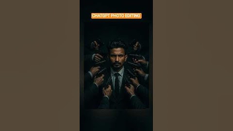 Gunpoint Chatgpt Photo Editing!🔥 Ai trend Prompt Photo Editing kaise karen! 😱 #shorts #ai #edit