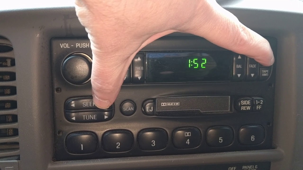 How To Set Clock On Ford F150