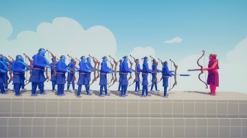 Artemis vs Firework Archers - Totally Accurate Battle Simulator TABS