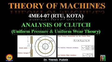 ANALYSIS OF CLUTCH - Part - 1 - Dr.  Veeresh Fuskele