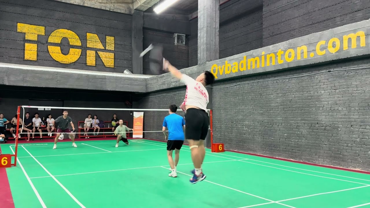 Vòng 1 Đôi Nam | Huy Báo Thủ + Huy Cua vs Tùng Bi + Phương Nam | Giải Quốc Việt Badminton 2024
