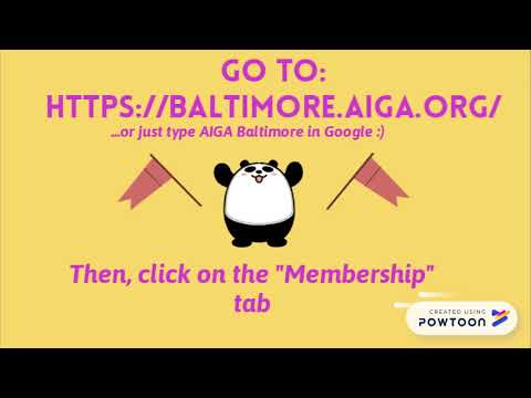 How To Become A National AIGA Chapter Member