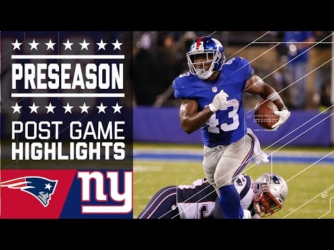Patriots vs. Giants | Game Highlights | NFL