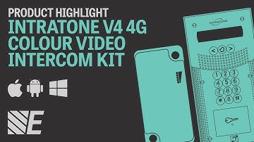 Intratone V4 4G Colour Video Intercom Kit Specs