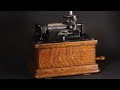 Restoration  edison fireside phonograph 1911  plays again