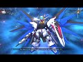 Sd gundam g generation cross rays  freedom gundam special evasion  battle animations