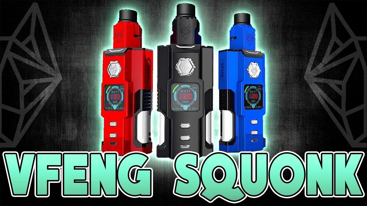 Snowwolf Vfeng Squonk - DUAL BOTTLE SQUONKER?!