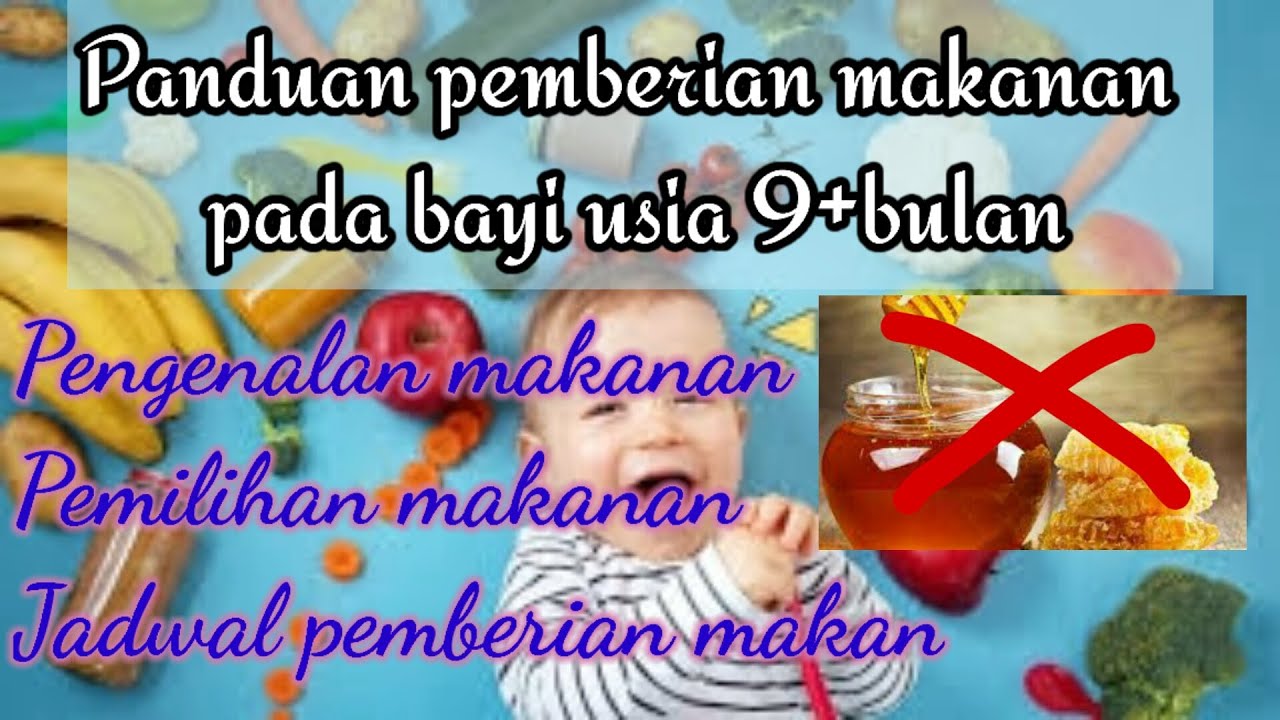 Panduan pemberian makan bayi usia 9+ bulan 