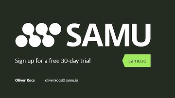 SAMU Quick Introduction