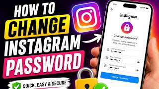 🔎 How to change instagram password 🔑