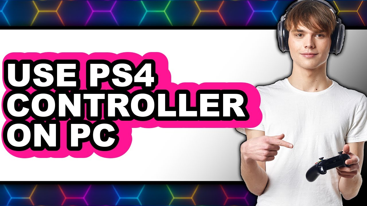 How to Use the PS4 Controller on PC (New 2025) - YouTube