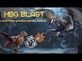 Seikret uses HBG Blast Build vs 9 star Gore [MH Wilds]