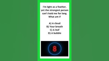 Can You Guess This Classic Riddle? #BrainTeaser #RiddleChallenge #YouTubeShorts #shortsfeed #quiz