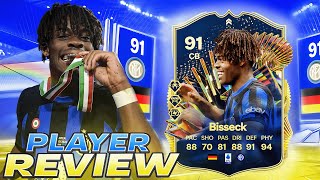 😳91 TOTS LIVE BISSECK PLAYER REVIEW - EA FC 24 ULTIMATE TEAM