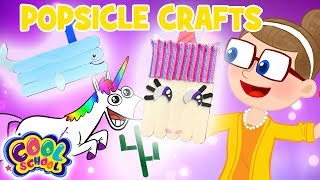 Popsicle Stick Crafts! 🍭 | #CampYouTube Kids Crafts #WithMe Crafty Carol!