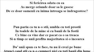 Anda Dimitriu feat. Spike - O parte din mine  Versuri (Lyrics)