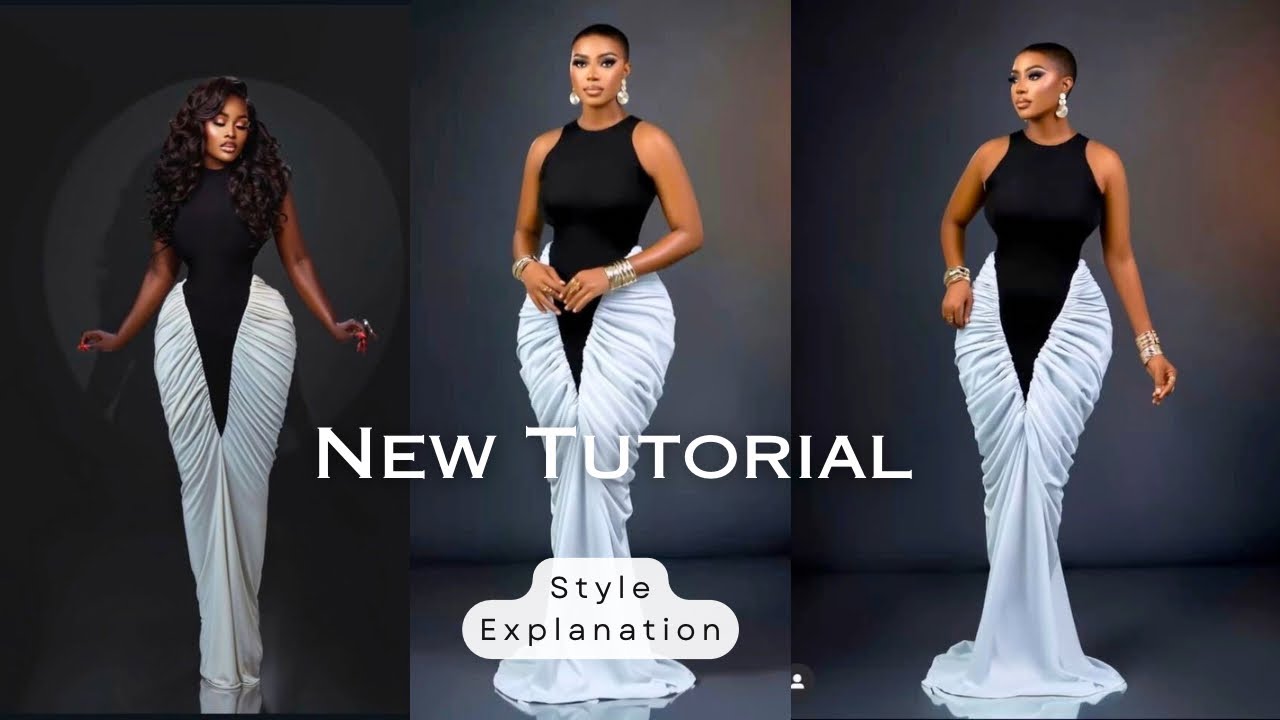Beautiful Draped Dress | Style Explanation & Fashion Breakdown