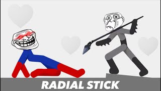 Best Falls | Stickman Dismounting compilation of funny moments RADIAL STICK #755 screenshot 5