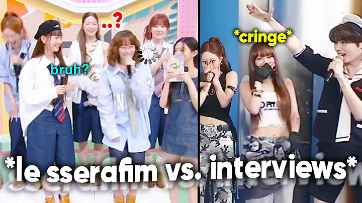 Le sserafim burst into laughter when Hanbin asks Chaewon to do this (ft. ILLIT Minju & Wonhee)