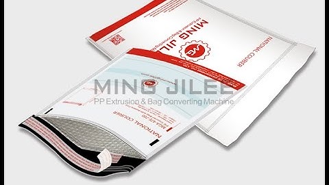 Air bubble padded poly mailer machine, MGA-47E-700 - MING JILEE