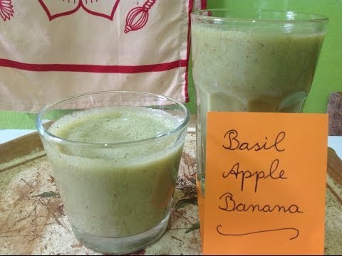 Basil Smoothie ~ Basic Recipe