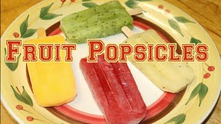 Pt 1   Inverted Sugar and Fruit Popsicles