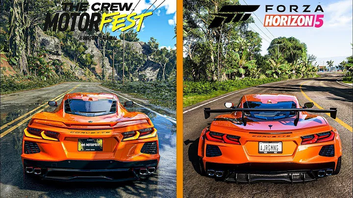 #3 PS5 The Crew Motorfest VS Forza Horizon 5 XSX GRAPHICS COMPARSION PS5 VS XBOX 4K60FPS