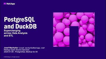 Postgres & DuckDB with Josef Machytka