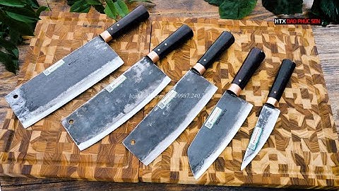 #Dao_Phúc_Sen #Dao_Cao_Bằng Bộ dao bếp tốt nhất cho mọi nhà - Hàng chuẩn của HTX Dao Phúc Sen