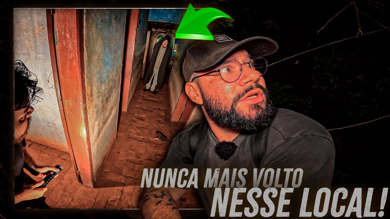 FOI UM ERRO ENTRAR NESSE CASARÃO COM RESTOS M0RTAIS PELO CHÃO, ALGO LÁ DENTRO NOS EXPULSOU À FORÇA!