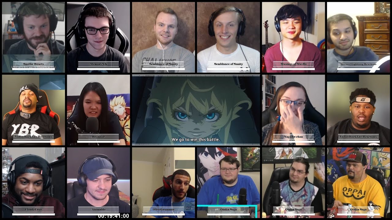 Saga of Tanya the Evil Ep 09 Reaction Mashup || Youjo Senki