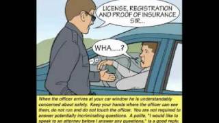 Dayton DUI Lawyer: DUI Process Cartoon