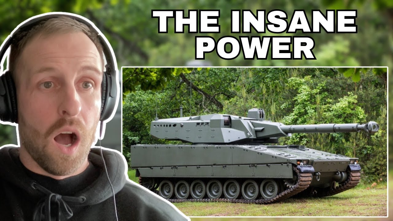 Insane Power of CV 90 This Combat Vehicle SHOCKED The World British Soldier reacts