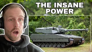 Insane Power of CV 90 This Combat Vehicle SHOCKED The World British Soldier reacts