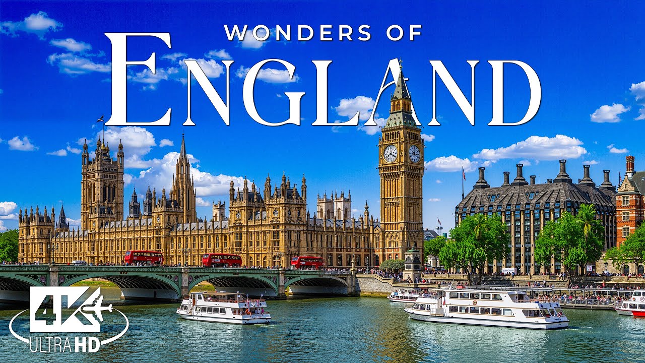 Wonders of England – Explore Historic Cities & Green Landscapes | 4K Travel Video